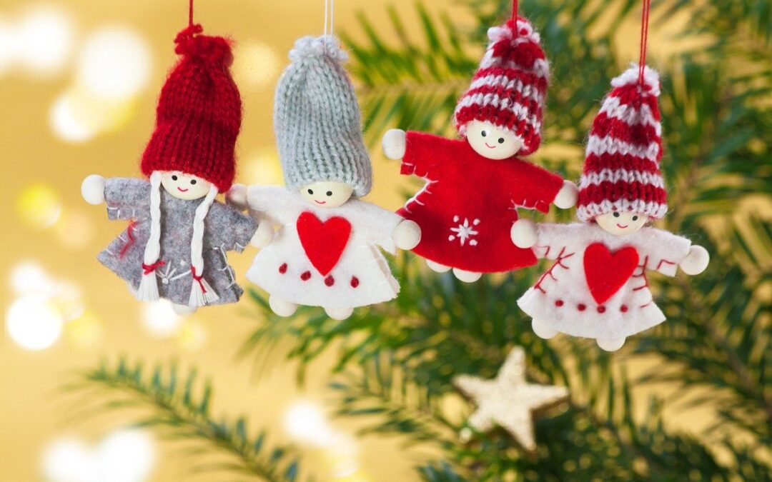 Christmas party child ornaments